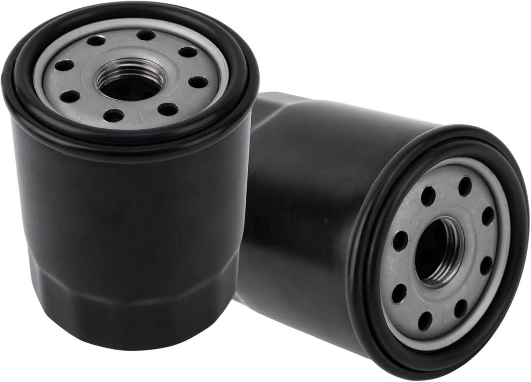 2pcs Oil Filter Replacement for Hydro-Gear 52114 Toro 109-3321 Gravely 21545100, Transmission & Hydraulic Automotive Engine Car Filtro Aceite Motor Compatible with Ariens Bad Boy Bush Hog Exmark