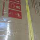 LOAAO 28”X36” Gold Bathroom Mirror, Rounded Rectangle Gold Frame Mirror, Brushed Gold Bathroom Vanity Mirror Wall-Mounted, Anti-Rust, Hangs Horizontally or Vertically