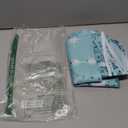 Ayayiya Sweet 16 Birthday Banner Teal Blue Sweet Sixteen Party Decorations Sweet 16 Backdrop Turquoise Glitter Balloon Girls 16 Year Old Birthday Party Supplies Photo Booth Props 82.7x59.1 inch