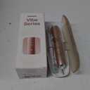 Aquasonic Vibe Series Ultra-Whitening Toothbrush  ADA Accepted Electric Toothbrush - 8 Brush Heads & Travel Case  40,000 VPM Motor & Wireless Charging - 4 Modes w Smart Timer  Satin Rose Gold