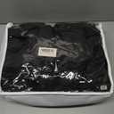 Women's Winter Thickened Down Jackets Long Down Coats Warm Parka with Hood (Medium, Black)