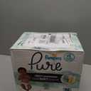 Pampers Pure Baby Diapers, Size 0 (>10 lbs ), 128, Up to 100% Leakproof, Premium Hypoallergenic Soft Diapers