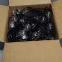 Brightown 108FT Solar String Lights Outdoor with Remote and 52 LED Shatterproof Bulbs, Dimmable & Timable, 3 Light Modes, Solar Patio String Lights Outdoor for Cafe, Garden, Deck, Outside Wedding