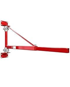 Wall Mount Jib Crane,1320 Lbs Max Load Capacity,Hoist Swing Arm with 180¬∞ Swivel Adjustable Pole,Heavy Duty Electric Hoist Support Arm for Hoist, Scaffolding Lift, Workshop, Garage, Warehouses