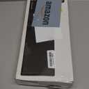 Delta Nicoli 1 Hole Matte Black Bathroom Faucet with Sprayer, Single Hole Bathroom Sink Faucet with Pull Out Sprayer for Vanity, Push-Pop Drain, Matte Black 15849LF-BLPD