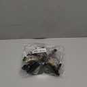 6Pcs Black Chicken Leg Splints,Bumble Foot Treatment, for All Growth Stages Adjustable Splint for Broken Feet, osteoarthritis, Curled Toes, Splay Leg Ideal Chicken Gifts for Hen Health Care