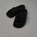 adidas Unisex Adult Adilette Shower Slip On Slides (15 Women/14 Men, Core Black/Core Black/Core Black)