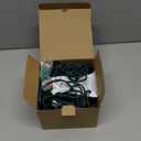 Romasaty C7 Christmas Lights Outdoor, 25Ft Vintage Christmas String Lights with 25 Multicolor Ceramic Bulbs, Hanging Christmas Decorations Lights for Roofline House Garden Patio Backyard Party-Green