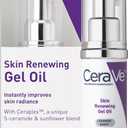 CeraVe Skin Renewing Gel Oil, Daily Hydrating Serum For Face With CeraPlex & Hyaluronic Acid, Gel Moisturizer For Face Hydrates & Smooths Skin, Non-Greasy, Fragrance Free & Non-Comedogenic, 1 Ounce