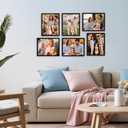 Giftgarden 8x10 Picture Frame Black Set of 16, Lightweight 8 by 10 Photo Frames Bulk for Gallery, Office, Living Room Wall Hanging and Tabletop Display