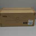 TCL 52" Ceiling Fan with Lights, Silver Flush Mount, 5 Blade Low Profile, 6 Speeds DC Reversible, Dimmable, Modern for Bedroom, Living Room and Garage