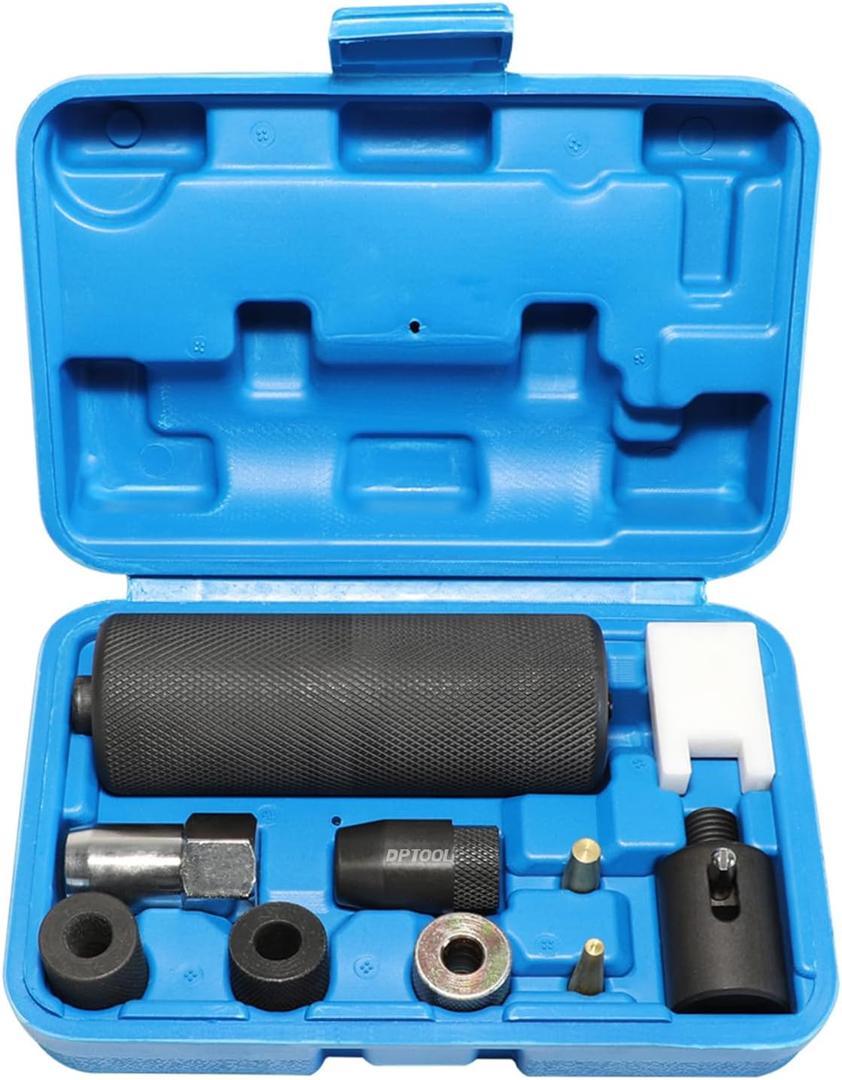Fuel Injector Removal Tool with Slid Harmmer Puller Injector Seal Replace Install Kit compatible with BMW N14 N18 N20 N26 N47 N53 N54 N55 N57 N63 S63 B38 B48 B58 (Set)