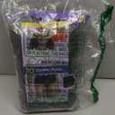 Hanes Women's Underwear Briefs Pack, 10-Pack, Cotton Panties for Women, Moisture-Wicking, Full Coverage (7, All Black)