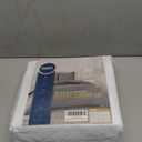 Nestl White Duvet Cover Queen Size - Soft Double Brushed Queen Duvet Cover Set, 3 Piece, with Button Closure, 1 Duvet Cover 90x90 inches and 2 Pillow Shams