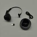 Bluetooth Headset, Wireless Headphone with Microphone, On Ear Bluetooth with USB Dongle for Office Call Center Skype Zoom Meeting Online Class (KH113M)