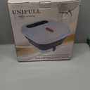 Collapsible Foot Spa Bath with Heat, Touch Screen, Remote Control, Massage Rollers, Timer, Bubble, Foot Pedicure Kit, Temperature Control Pedicure Foot Spa, Foot Bath