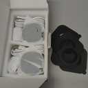 2K No Drill Window Camera-2 Pack 2.4Ghz & 5Ghz WiFi Dome Cameras for Home Security for Indoor & Outdoor Monitoring, Color Night Vision, Human Detection, 24/7 Recording, Ideal for Apartment, K1