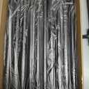 AILBTON 2 Pack 10Ft String Light Poles,Light Poles for Outside String Lights,Outdoor Light Poles with Fork,Metal Pole Stand for Patio,Backyard,Deck
