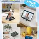 2 x Stocking Stuffers for Teens Boys Girls Tablet Stand for iPad: Universal Compatible Thumbs Up Lazy Cell Phone Stand Holder for Desk Cool Fun Birthday Gifts for Men Women Kids Adults Gifts for Christmas