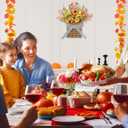 Thanksgiving Fall Door Hanger Basket Wreath Orange Sunflower Wreath, Artificial Autumn Sunflower Wreaths with Flower Mixed Leaves for Front Door Indoor Outdoor Decor Farmhouse Harvest Orange Wreaths