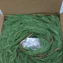 Watayo 1 Set 4 Ft Wall Christmas Tree with Balls and Bows, Wall Hanging Norfolk Pine Tree, Greenery Wall Mounted Xmas Trees Decor for Home Office Window Room Christmas Holiday Party Decoration