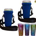 Cruise Ship Essentials Cup Sling Cruise Essentials 2024. Caribbean Cruise Must-Haves, Cruise Ship Essentials 2024, Caribbean Royal, Caribbean cruise Essentials 2024 (2-Pack) (Blue)