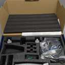 2 Handle Shower Faucet Shower System Complete 2 in 1 Shower Combo Set with Handheld Showerhead Shower Trim Kit Wall Mounted Shower Fixtures Matte Black