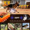 Dog Bark Deterrent Devices, 6 Modes 3X Ultrasonic Anti Barking Device for Dogs, 33 FT Range Barks No More Indoors Neighbor Outdoors with Flashlight,Dog Training Device