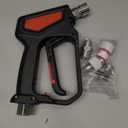 RIDGE WASHER Pressure Washer Gun 5000 PSI, 12 GPM, High Pressure Spray Gun with 1/4" Quick Connector, 3/8'' Quick Connect, M22-14 mm and M22-15 mm Fitting