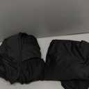 6.1FT Black Table Cloth - 2 Pack Fitted Stretch Rectangle Spandex Tablecloth, Washable Table Cover for Party, Picnic, Wedding, Banquet, Birthday and Festival(30" x 72")