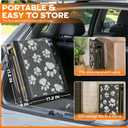 Dog Ramp for Car 71"x17.2" Wide Portable Folding Pet Ramp with Non-Slip Surface. Extra Wide Portable Ramp for Large, Small & Senior Dogs to Get in Cars, SUVs, Trucks & Beds, Up to 250LBS