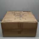 Leather Office Chair, Upgraded PU Computer Desk Chairs with Double-Layer Seat Cushion and Neckrest, 360°Swivel, Ergonomic Small Gaming Chair with Wheels and Adjustable Armrests for Short People, Black