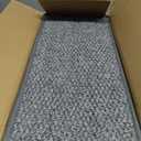 YDKGL 15PC Stair Treads Non-Slip Washable Peel and Stick Stair Treads for Wooden Steps Indoor Reusable Stair Carpet Treads Adhesive Stair-Runner Rugs for Kids and Dogs Elder（8"x30" Gray）