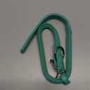 CollarDirect Reflective Rolled Leather Dog Collar, Soft Padded Round Puppy Collar, Handmade Genuine Leather Collar Dog Small Large Cat Collars 13 Colors (15-19 Inch, Mint Green Smooth)