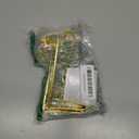 4 Pack Christmas Stockings Holder Hanger,Metal Hooks for Hanging Christmas Stockings,Stocking Holders for Mantle for Christmas Decorations (Jgold Style, 4)