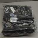 BH7STAR 54" Garment Bags for Travel, 2 Pack Dress Bag for Hanging Clothes Storage with Pockets and Clear Window, 4" Dress Storage Bag for Long Coat, Jacket, Sweater, Shirts, Suits