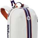 Wilson Roland Garros Super Tour Tennis Backpack (Navy/White)