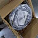 Queen Mattress 12 Inch, Queen Size Mattress in a Box, Hybrid Mattresses with Individual Pocket Springs and Gel Memony Foam for Motion Isolation, Pressure Relief, Medium Firm, CertiPUR-US