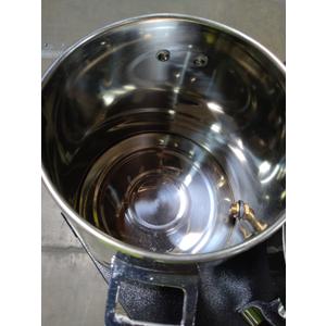 3.4 Gallon Stainless Steel Hot Beverage Drink Dispenser Can, Electric Coffee Urn with Fuel Holder 2-Way Continuous Heating, Tea Water Coffee Chafer Urn with Spigot for Parties Buffet Catering