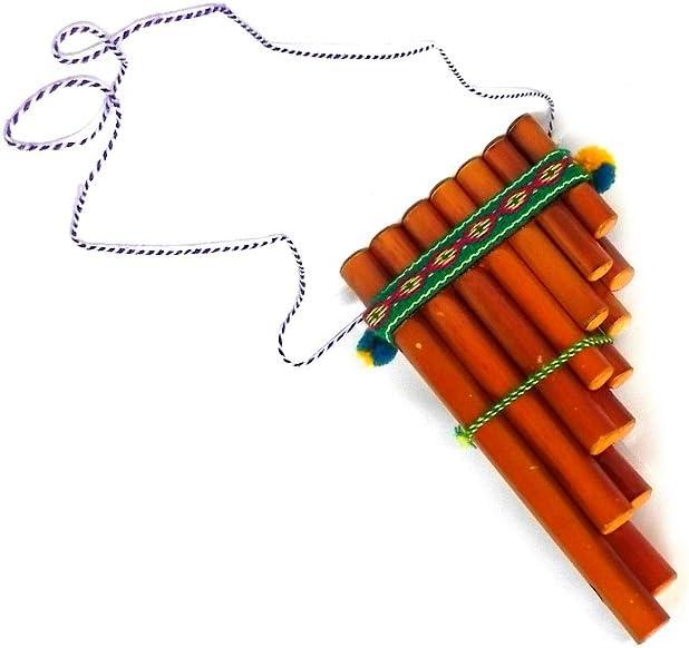 Spirit of Nature - Flute Instrument Pan Flute, Native Instruments Musical Instruments for Adults | Bamboo Flute Wooden Flute, Flauta de Pan Flautas Musicales, 2 Sizes - Small