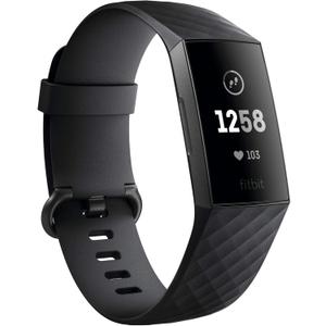 Fitbit Charge 3 Fitness Activity Tracker (Graphite/Black)
