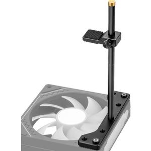 GPU Support Bracket, GPU Holder Stand, Adjustable GPU Sag Bracket Graphics Card Support for 12cm Fan Mount CNC Aluminum (0.63-6.3inch)