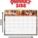 5 x 250th Anniversary American Patriotic 2026 Calendar, Spiral Bound Wall Calendar with Vintage Art, 12 Month Planner for Home & Office Decor