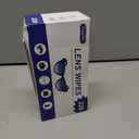 Lens Wipes 220pcs, Individually Wrapped Pre-Moistened Wipes for Eyeglasses, Phone Screens, Cameras - Streak-Free & Gentle