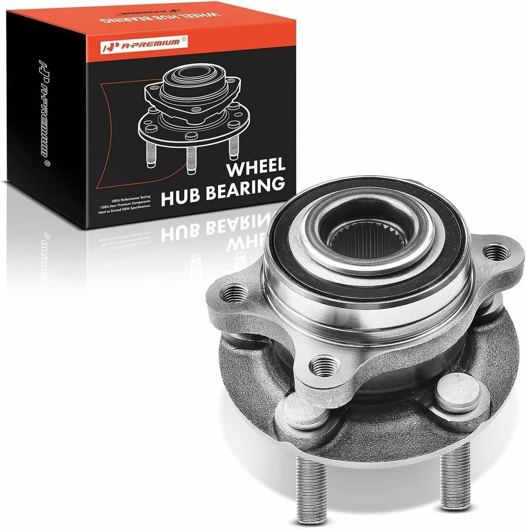 A-Premium Wheel Bearing and Hub Assembly with 5-Lug Compatible with Ford Fusion 2017-2019, Edge 2015-2020 & Lincoln MKZ/Continental 2017-2020, MKX 2016-2018, Nautilus 2019-2020