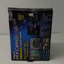 Ontel Turbo Jet HydroX5 Pro Portable Cordless Pressure Washer (21V 3000mAh Battery), 6-in-1 Nozzle, Dual Water Source, 16ft Detachable Hose