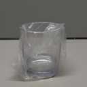 US Acrylic Classic Clear Plastic Reusable Drinking Glasses (Set of 6) 12oz Rocks Cups | BPA-Free Tumblers, Made in USA | Top-Rack Dishwasher Safe, Clear, Rocks Tumblers