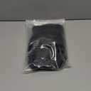 Yan Dream Short Black Bob Wig for Man with Flat Full Bangs Funny Wigs Cosplay Party Wig (big head)