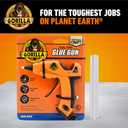 Gorilla Mini Hot Glue Gun Kit (Pack of 1 Mini Hot Glue Gun and 30 Sticks) - Dual Temp, Precision Nozzle, and Easy Squeeze Trigger