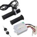 Throttle Grip with Lock, Anti Aging Motor Brushed Speed Controller Power Display Circuit Speed Motor Controller Low Failure Rate 24V 350W for MX350 Electric Scooter